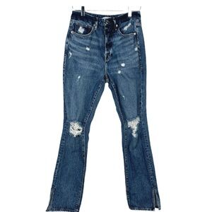 Good American Good Boy High Rise Straight Leg